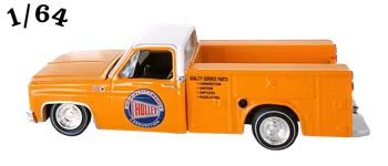 1975 GMC Sierra Grande 15 Ljus Orange M2 Machines