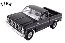 1975 Chevrolet Silverado C10 Fleetside Svart Auto World