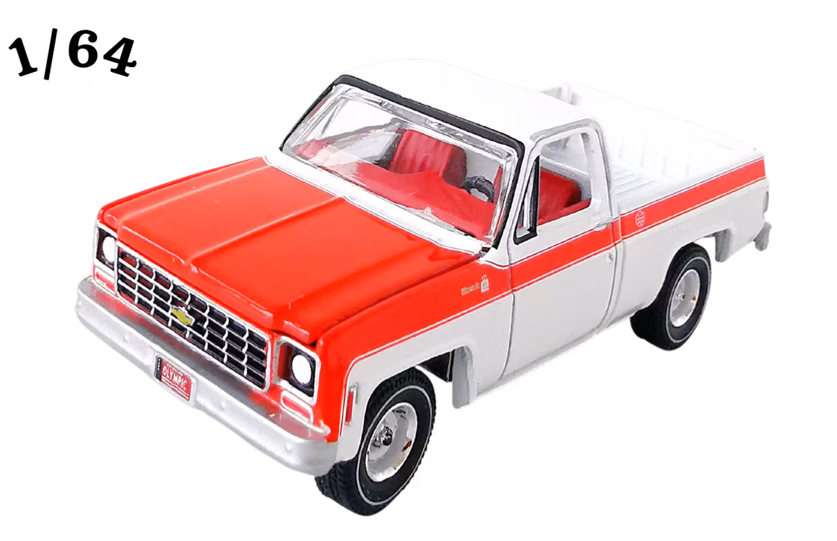 1976 Chevrolet C-10 Scottsdale Fleetside Vit Auto World