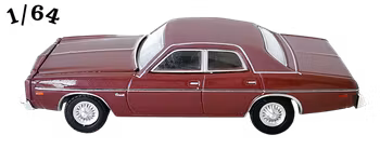 1976 Dodge Coronet Firebrick Red Greenlight