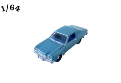 1976 Dodge Aspen RT Aqua blå Johnny Lightning