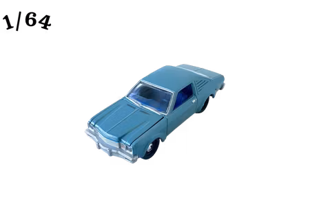 1976 Dodge Aspen RT Aqua blå Johnny Lightning