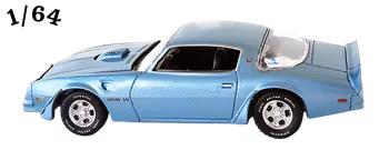 1976 Pontiac Firebird TA 455 Ljusblå Auto World