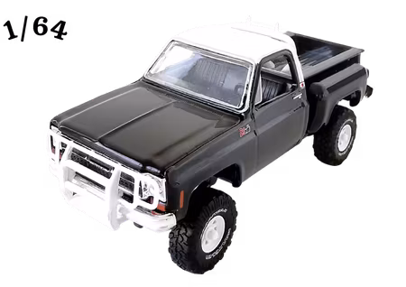 1976 GMC High Sierra 15 4x4 Svart M2 Machines