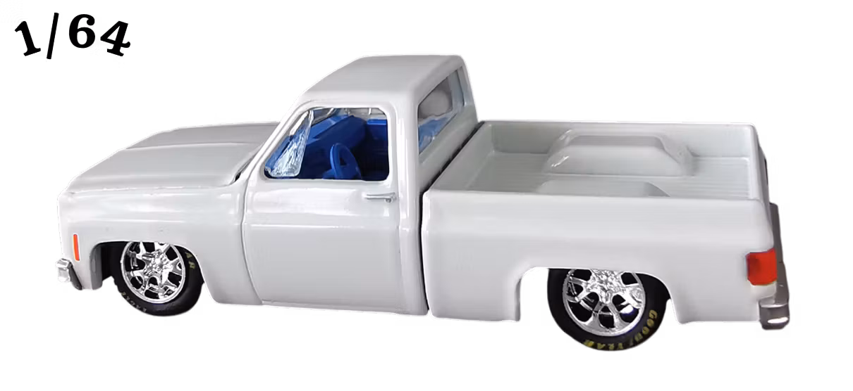 1976 GMC Sierra Grande 15 Custom Vit M2 Machines