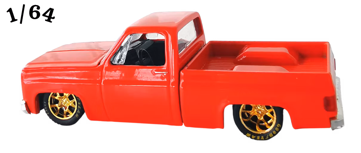 1976 GMC Sierra Grande 15 Custom Scarlet Red M2 Machines