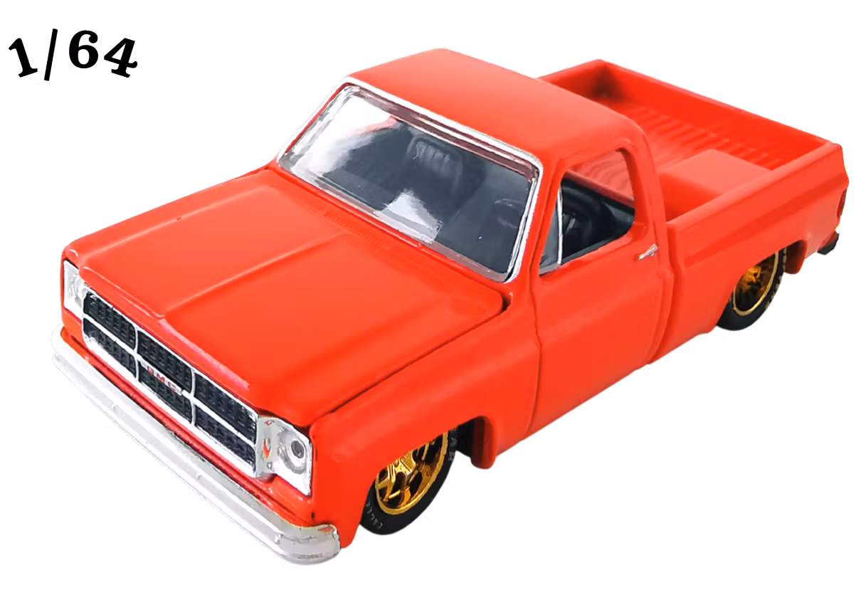 1976 GMC Sierra Grande 15 Custom Scarlet Red M2 Machines