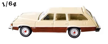 1976 Pontiac Grand Lemans Safari Vanilla Cream Greenlight