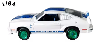 1976 Ford Mustang Cobra Vit Green Machine ''Charlies Angels'' Greenlight