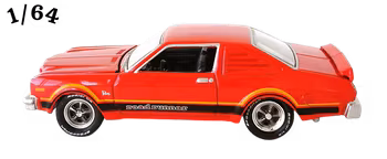 1976 Plymouth Volare Road Runner Scarlet Red Johnny Lightning