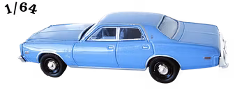 1977 Plymouth Fury Cornflower Blue ''Christine Detective Rudolph Junkins'' Greenlight