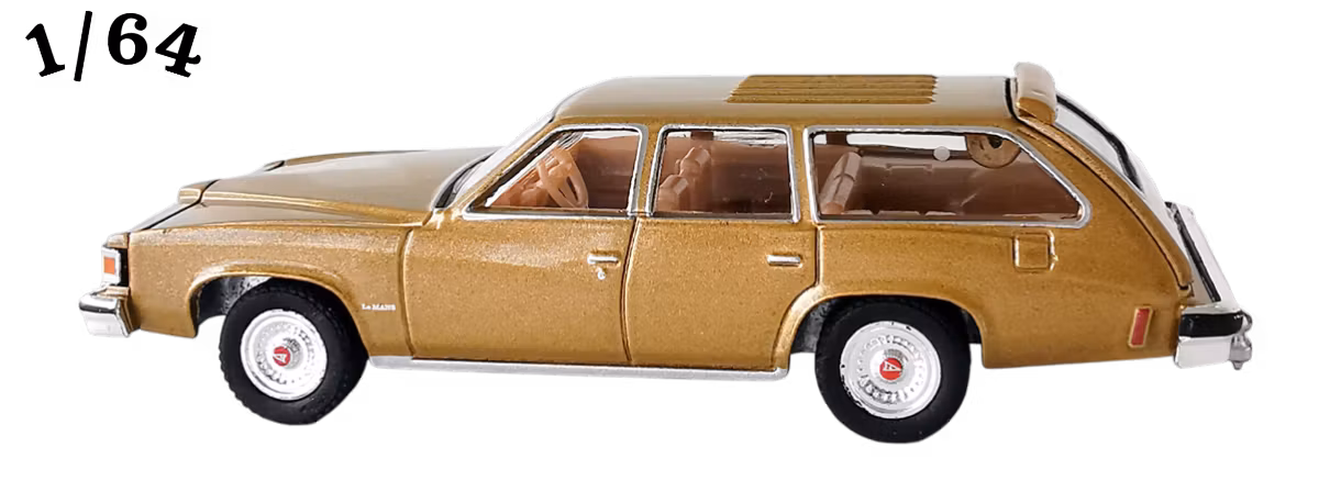 1977 Pontiac Lemans Safari Wagon Golden Light Brown Greenlight