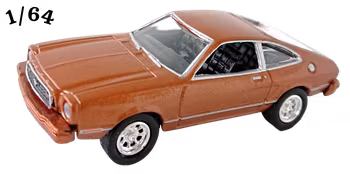 1977 Ford Mustang II Brun Poly Motormax