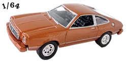 1977 Ford Mustang II Brun Poly Motormax