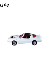 1977 Pontiac Firebird Vit Johnny Lightning