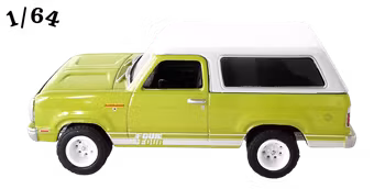 1977 Dodge Ramcharger 4x4 Limegrön Poly Greenlight