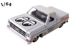 1978 Chevrolet C-10 Silverado Ljusgrå M2 Machines