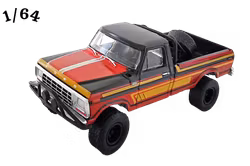 1978 Ford F-250 Custom Svart Greenlight