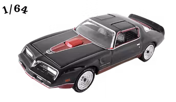 1978 Pontiac Firebird Macho TA Svart Greenlight