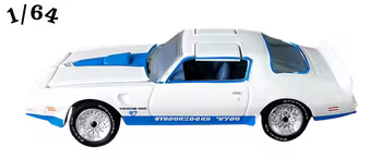 1978 Pontiac Firebird TA Macho Vit Greenlight