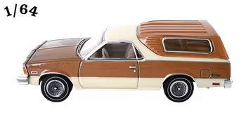 1978 GMC Caballero Laredo Kopparbrun Poly Greenlight