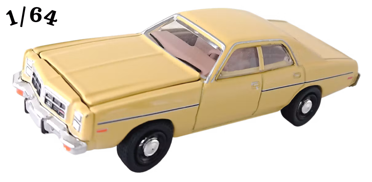 1978 Dodge Monaco Ljusgul ''The Greatest American Hero'' Greenlight
