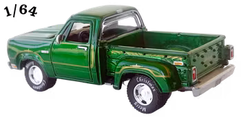 1978 Dodge Warlock Candy Green ''Merry Christmas'' Johnny Lightning