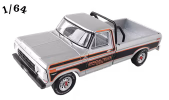 1979 Ford F-100 Pace Truck Silver Greenlight
