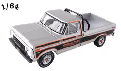 1979 Ford F-100 Pace Truck Silver Greenlight