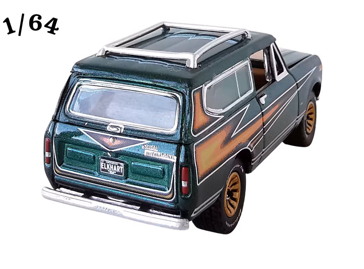 1979 International Scout Midas Edition Mörkgrön Johnny Lightning