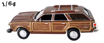 1979 Chrysler Lebaron Town & Country Mörkbrun Motormax