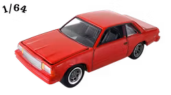 1979 Chevrolet Malibu Röd Johnny Lightning