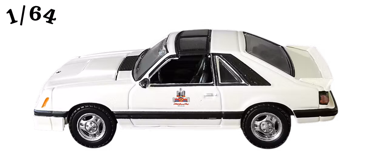 1979 Ford Mustang Vit Greenlight