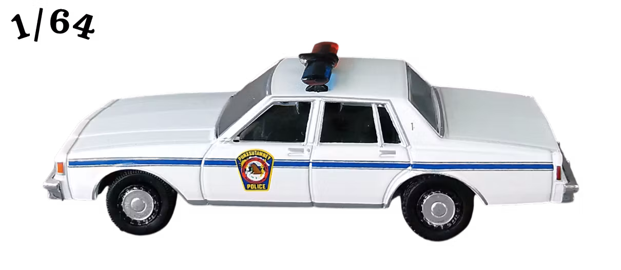 1980 Chevrolet Caprice Vit ''Groundhog'' Greenlight