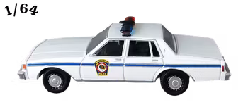 1980 Chevrolet Caprice Vit ''Groundhog'' Greenlight