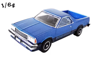 1980 Chevrolet El Camino SS Cornflower Poly Greenlight