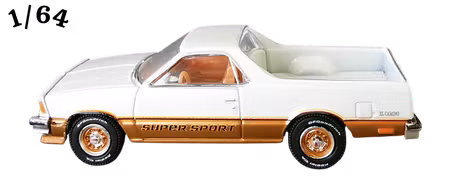 1980 Chevrolet El Camino SS Cream White Greenlight