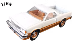 1980 Chevrolet El Camino SS Cream White Greenlight