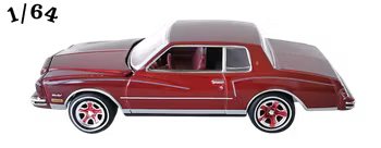 1980 Chevrolet Monte Carlo Karminröd Poly Johnny Lightning