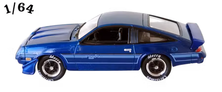 1980 Chevrolet Monza Spyder Met Mörkblå ''Merry Christmas'' Johnny Lightning