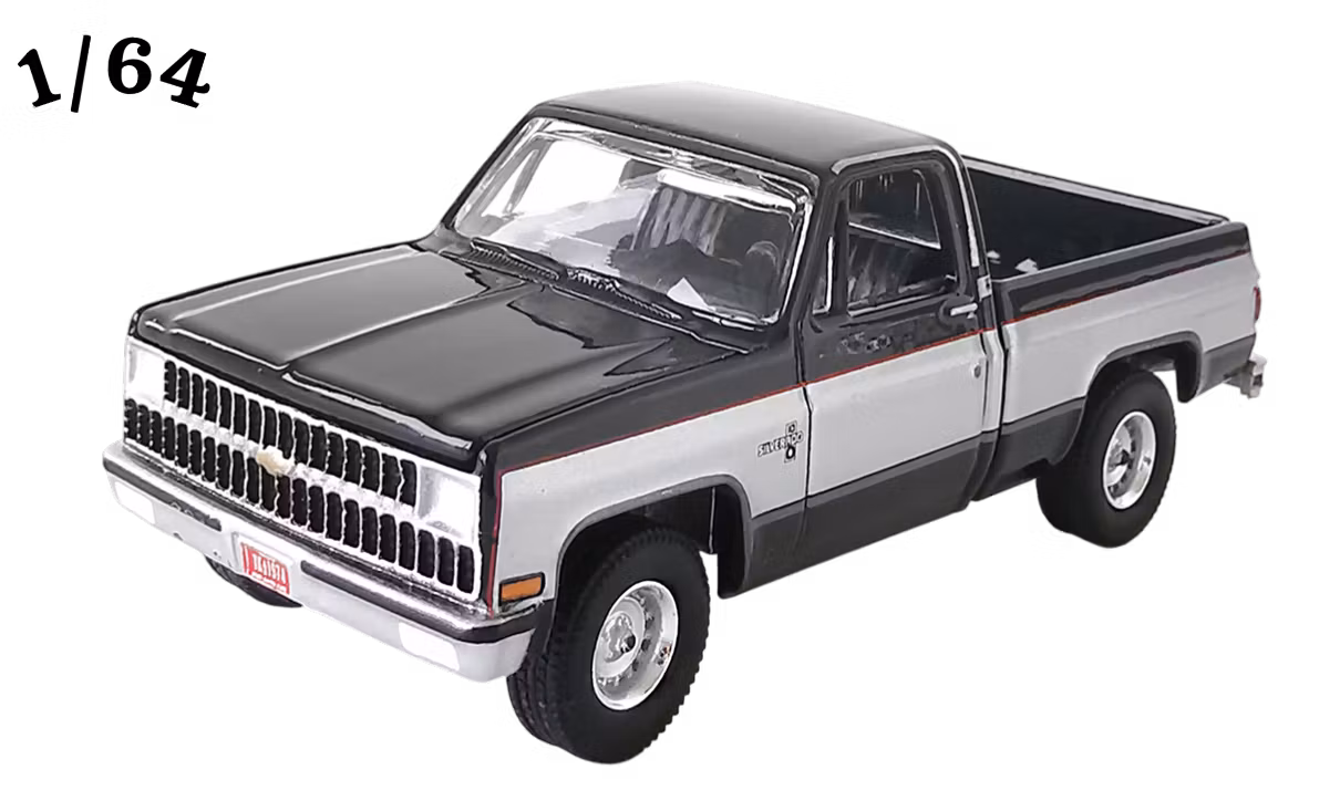 1981 Chevrolet C-10 Silverado Fleetside Svart Auto World