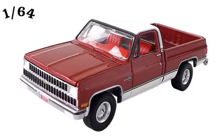 1981 Chevrolet C-10 Silverado Fleetside Vinröd Auto World