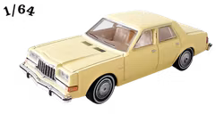 1981 Dodge Diplomat Pastellgul ''The Greatest American Hero'' Greenlight