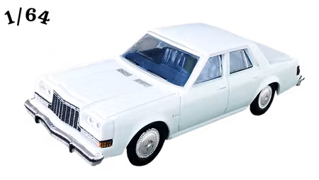 1981 Dodge Diplomat Pale Glacier Blue ''The A-Team'' Greenlight