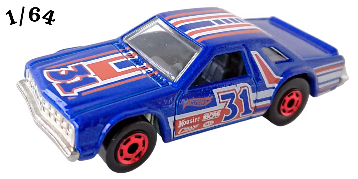 1981 Ford Fairmont Metflake Mörkblå Hot Wheels