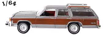 1981 Mercury Grand Marquis Colony Park Silver Poly Greenlight