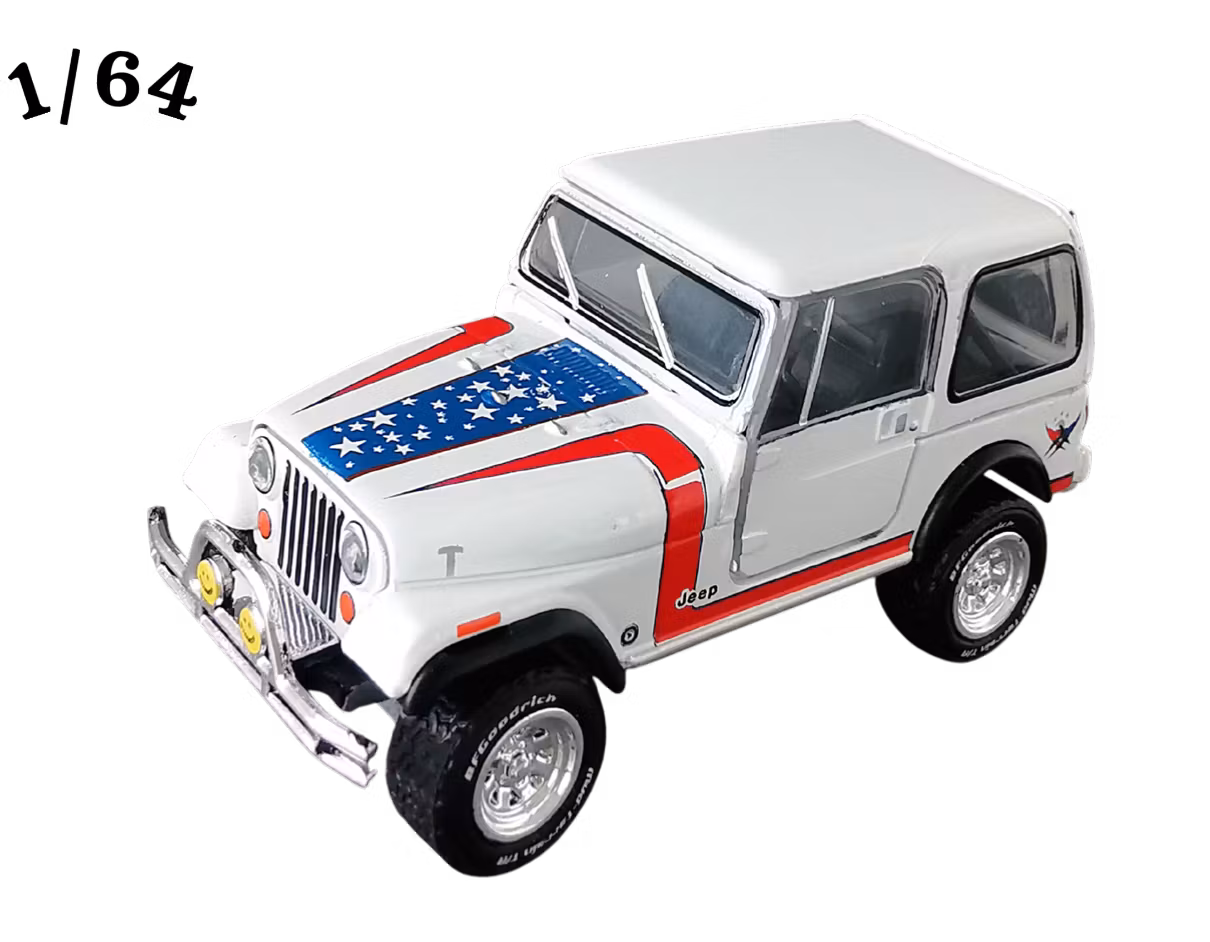 1981 Jeep Cj-7 Custom Vit Greenlight