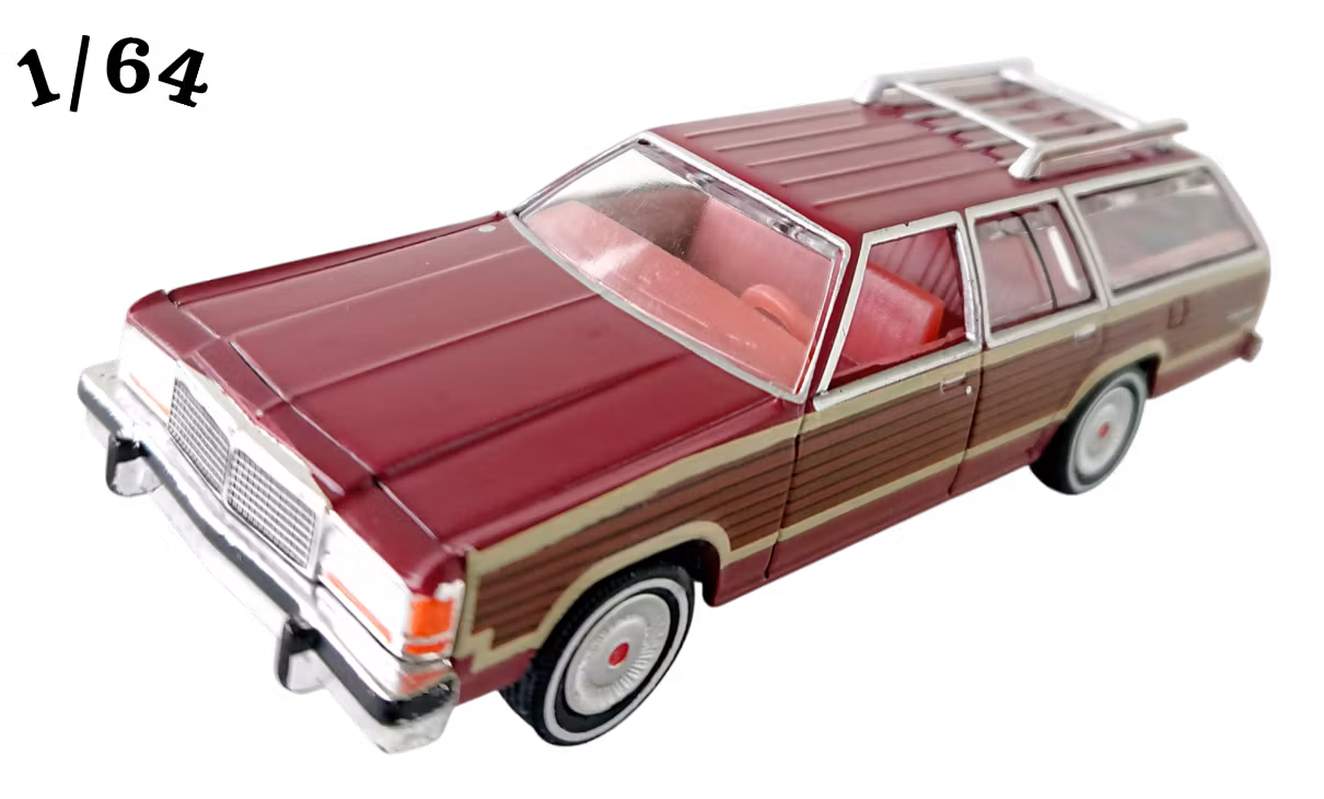 1981 Ford LTD Country Squire Sangria Red Greenlight