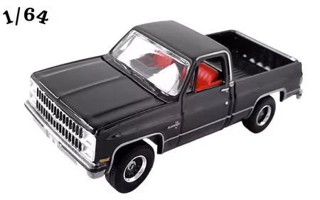 1982 Chevrolet C-10 Silverado Fleetside Svart Auto World