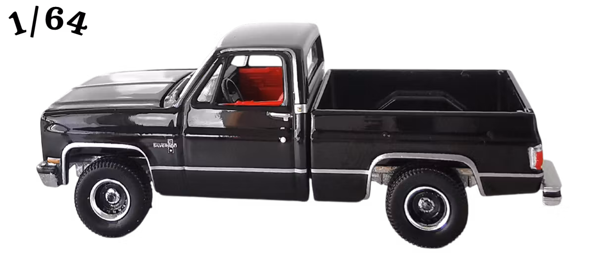 1982 Chevrolet C-10 Silverado Fleetside Svart Auto World